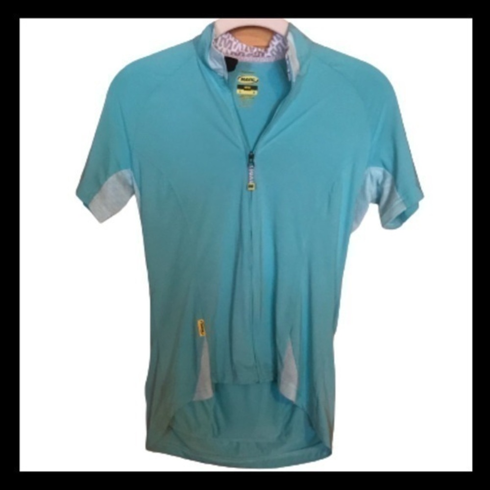 Turquoise Bicycle Jersey